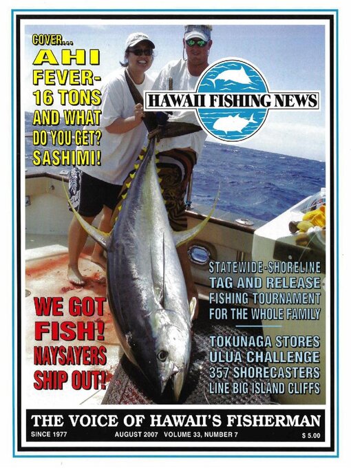Title details for Hawaii Fishing News by Hawaii Fishing News, LLC - Available